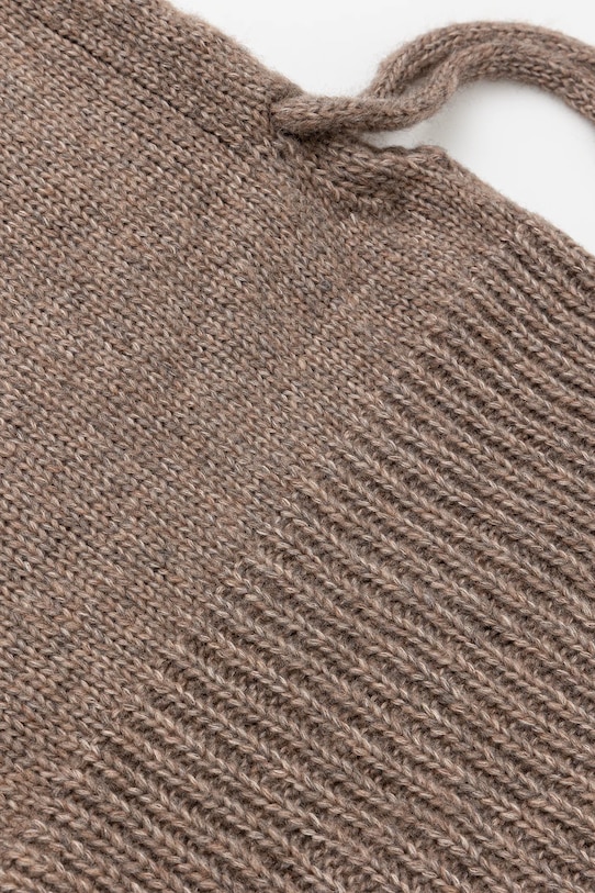 Akcesoria Answear.LAB kaptur z wełną merino balaklava2 beżowy