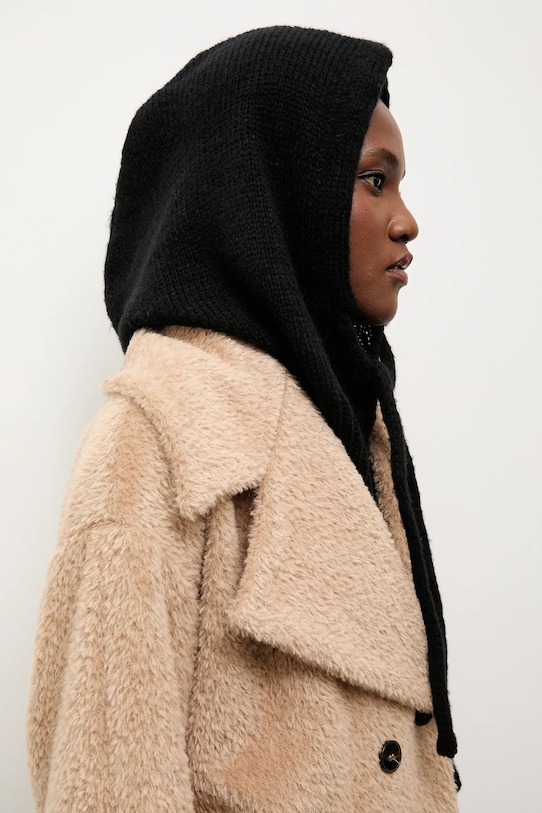 Answear.LAB kaptur z wełną merino balaklava2