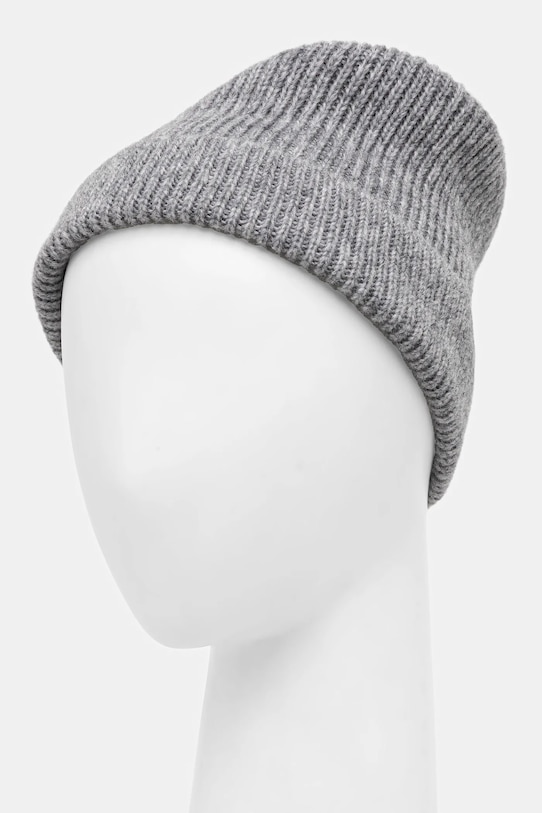 Akcesoria Answear.LAB czapka z wełną merino czapka1 szary