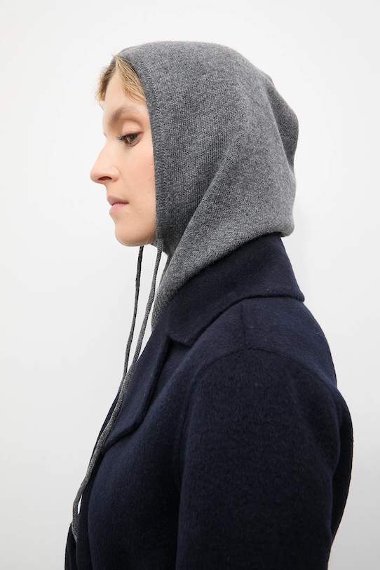 Answear.LAB balaclava cu cașmir gri WF2775.fh