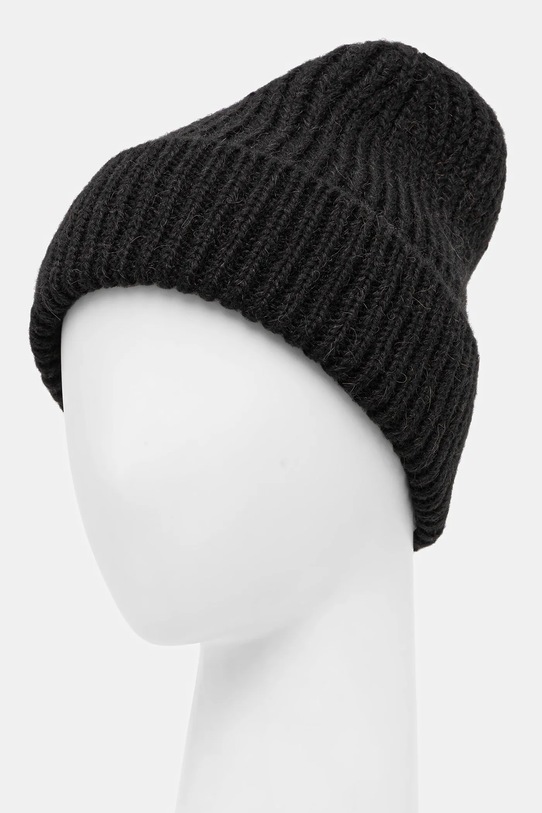 Akcesoria Answear.LAB czapka z wełną WA25-CDD001 czarny
