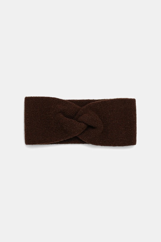 Answear.LAB opaska wełniana WA25-CDD003 brązowy WA25
