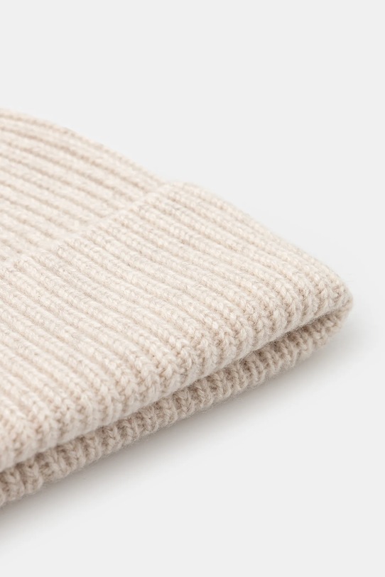 Akcesoria Answear.LAB czapka wełniana WZ24-CAD00J.cms beżowy