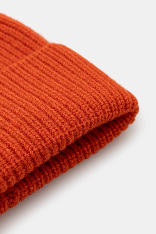Akcesoria Answear.LAB czapka wełniana WZ24-CAD00J.cms pomarańczowy