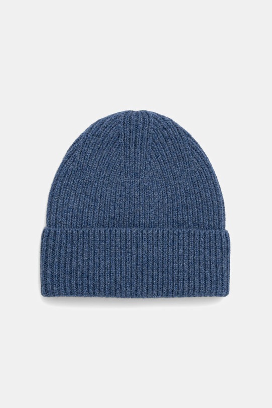 Answear.LAB czapka wełniana WZ24-CAD00J.cms fioletowy WA25