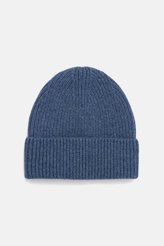 Answear.LAB czapka wełniana WZ24-CAD00J.cms fioletowy WA25