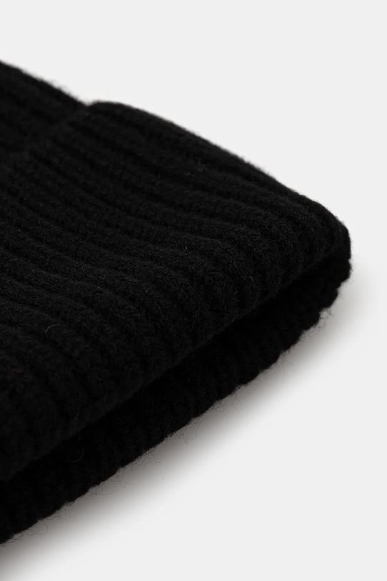 Akcesoria Answear.LAB czapka wełniana WZ24-CAD00J.cms czarny