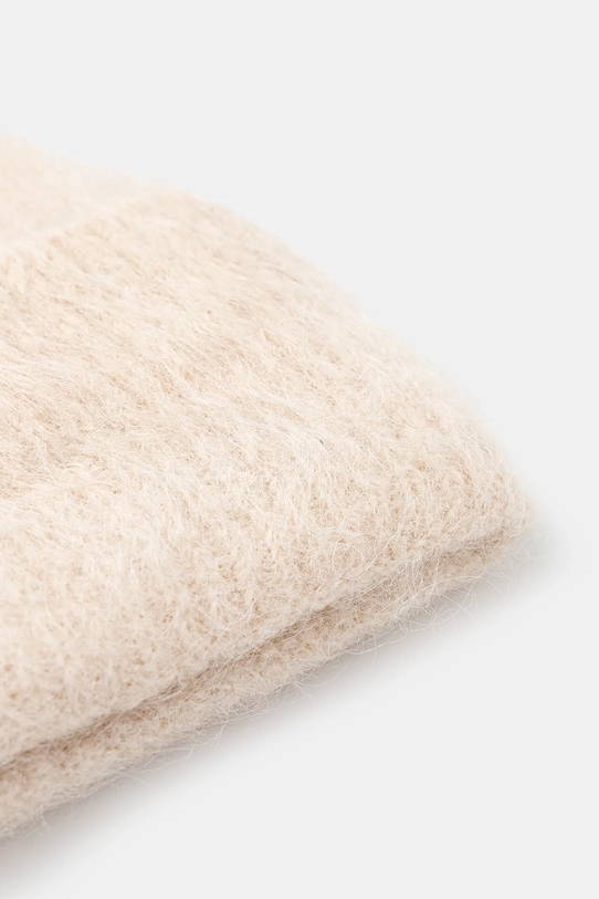 Akcesoria Answear.LAB czapka kaszmirowa WZ24-CAD00M.cms beżowy