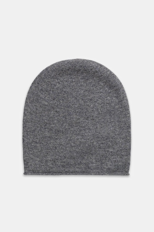 Answear.LAB czapka kaszmirowa wełna szary WZ24-CAD00O.cms