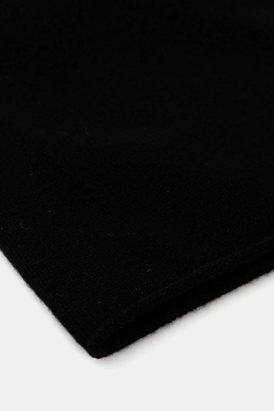 Akcesoria Answear.LAB czapka kaszmirowa WZ24-CAD00O.cms czarny