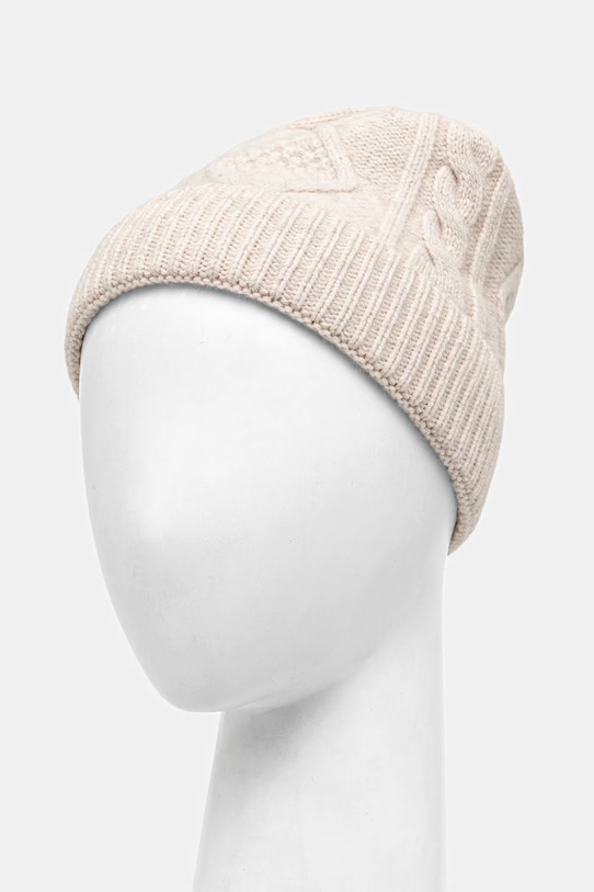 Akcesoria Answear.LAB czapka wełniana LL6.cms biały