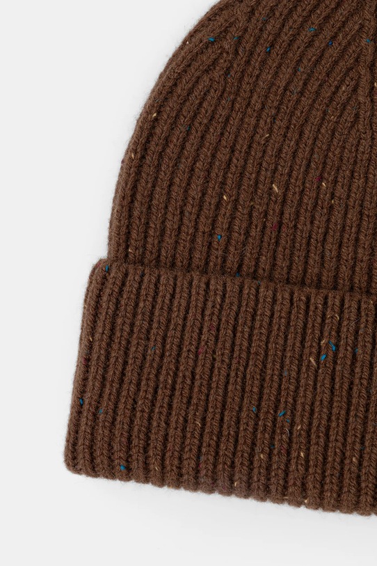 Answear.LAB czapka wełniana brązowy cadJ.cms