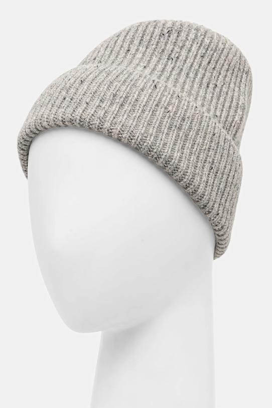 Akcesoria Answear.LAB czapka wełniana cadJ.cms szary