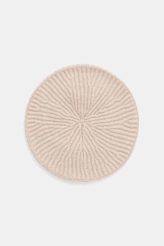 Answear.LAB beret wełniany L11.CMS beżowy WS26