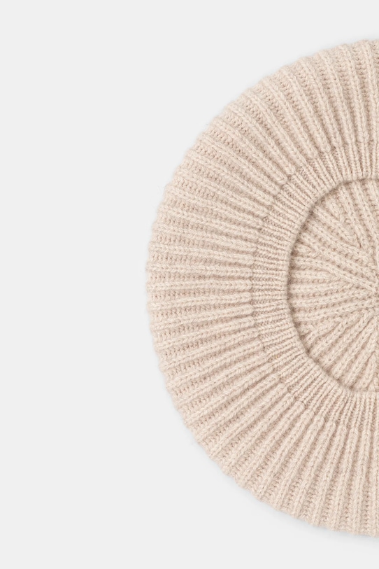 Answear.LAB beret wełniany beżowy L11.CMS