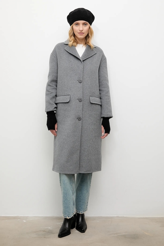 Answear.LAB beret wełniany L11.CMS czarny