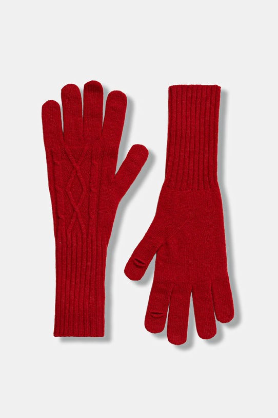 Akcesoria Answear.LAB komplet wełniany CAD013.cms czerwony