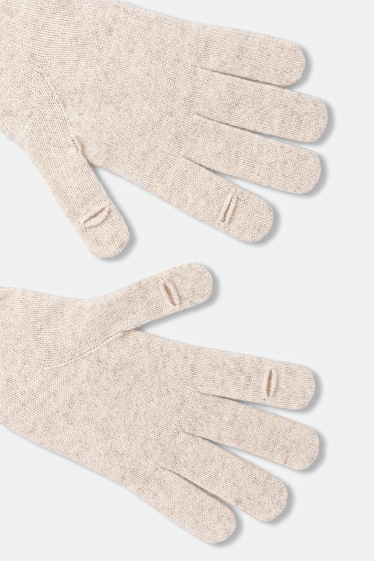 Answear.LAB komplet wełniany CAD013.cms beżowy