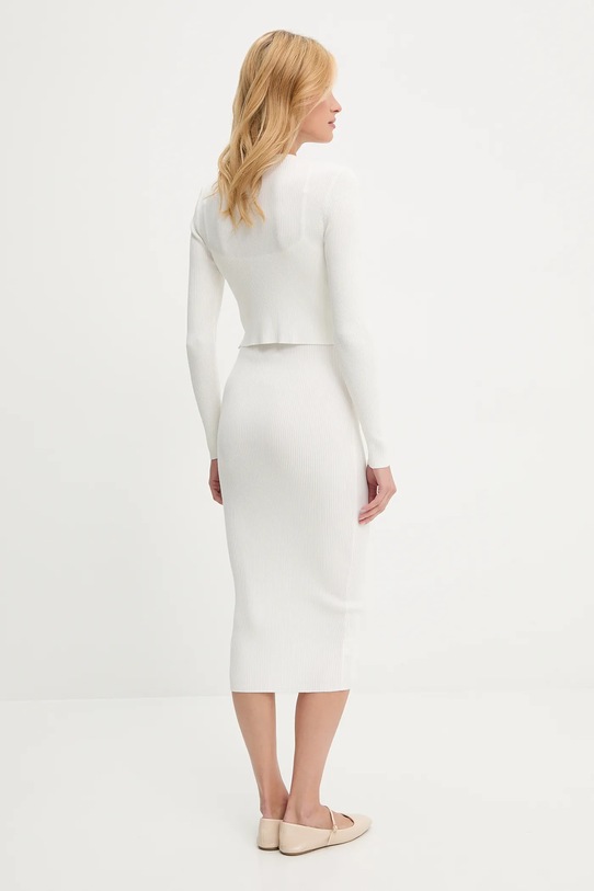 Answear.LAB sukienka i kardigan biały L1593