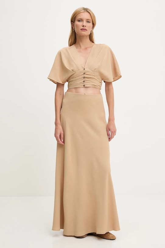 Souprava Answear.LAB látka hnědá ps9263ab.F