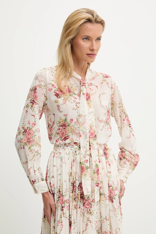 Answear.LAB koszula i spódnica 606582.FLK beżowy WA25