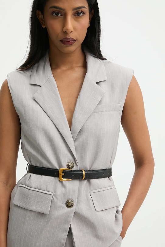 Answear.LAB komplet - kamizelka i spodnie MA1251A szary