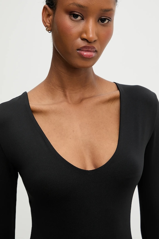 Answear.LAB set - longsleeve și fustă vd1802.vd10702e3.FLK negru