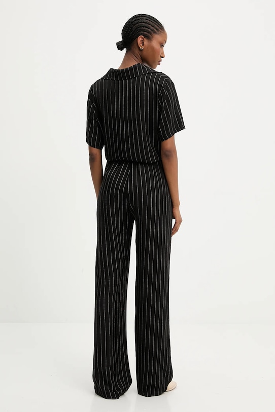 Answear.LAB koszula i spodnie z lnem czarny 5333.5334.IOS