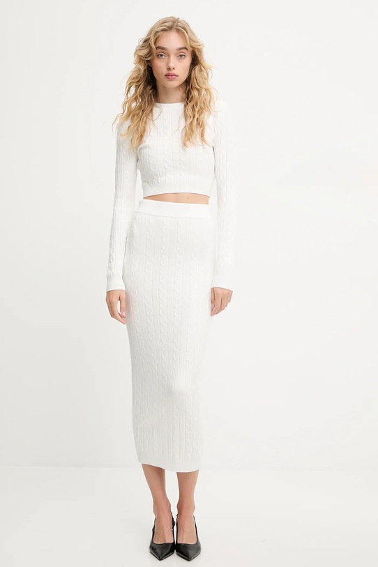 Answear.LAB sweter i spódnica MC7575.fh biały WA25