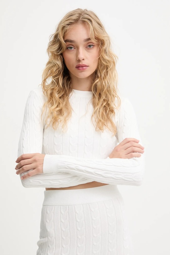 Odzież Answear.LAB sweter i spódnica MC7575.fh biały