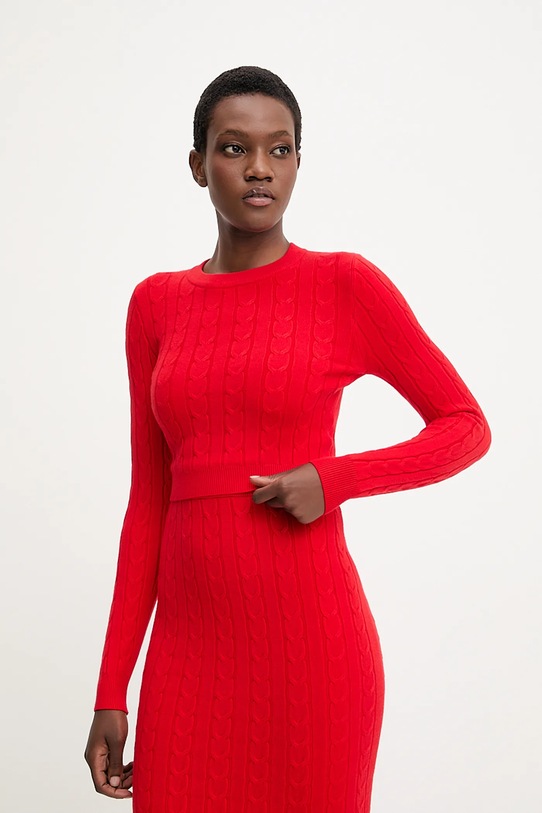 Answear.LAB sweter i spódnica MC7575.fh czerwony WA25
