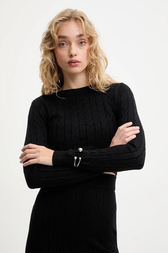 Answear.LAB sweter i spódnica MC7575.fh czarny WA25