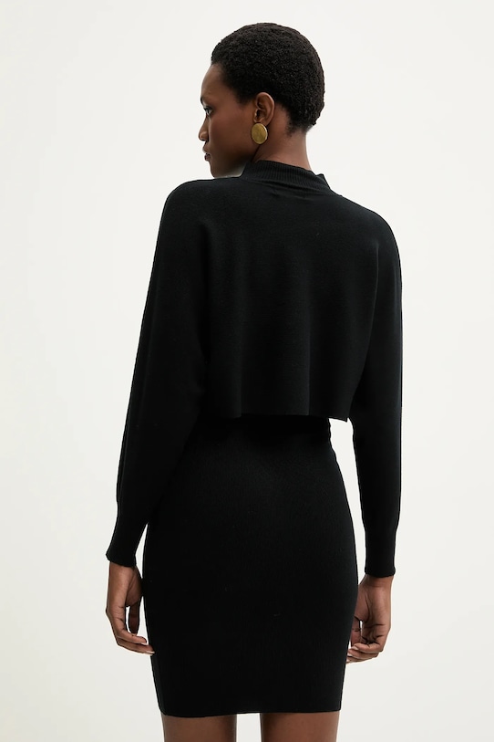 Answear.LAB rochie si pulover negru MC7291.fh
