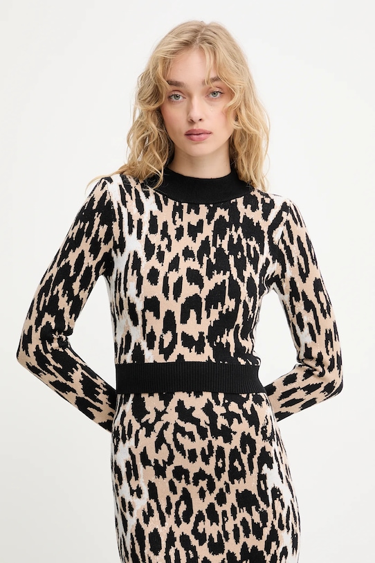 Answear.LAB sweter i spódnica MC9192.fh beżowy WA25