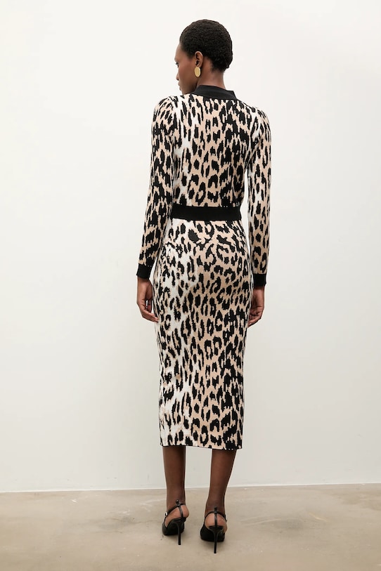 Answear.LAB bluză și fustă bej MC9192.fh