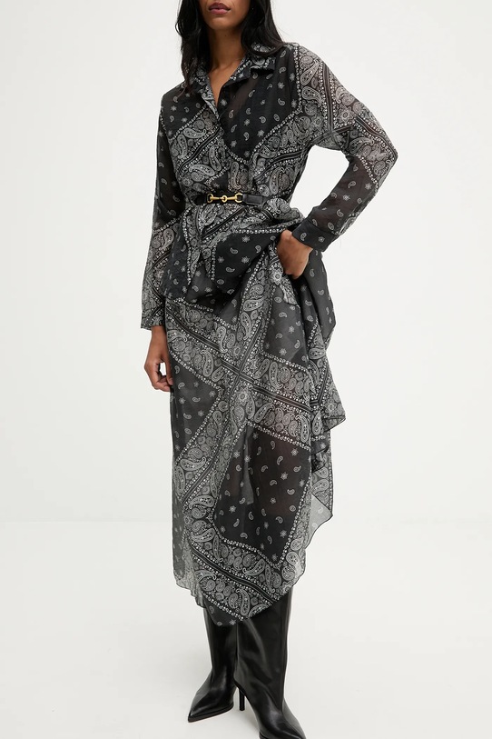 Answear.LAB koszula i spódnica 4285.4284.IOS czarny