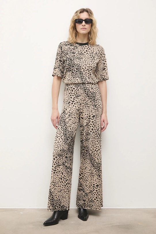 Answear.LAB komplet wzorzyste beżowy 55623. 55609.iak