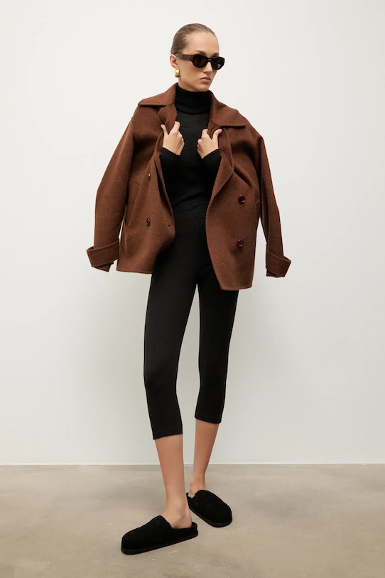 Answear.LAB papuci din piele intoarsa 19693