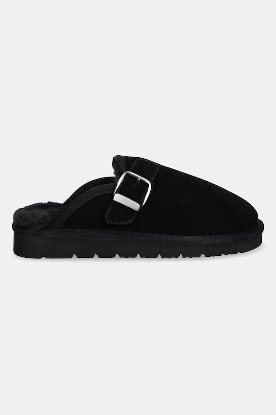 Answear.LAB papuci din piele intoarsa AW25.9 negru WA25