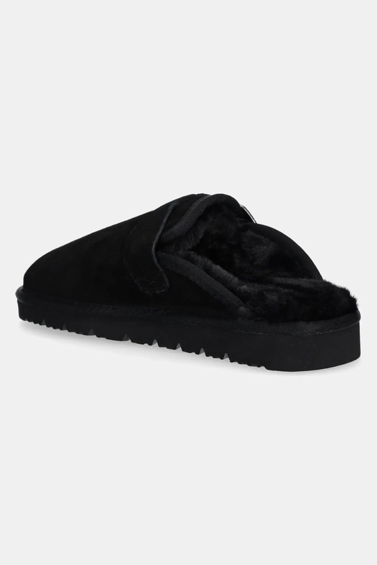 Obuwie Answear.LAB kapcie zamszowe AW25.9 czarny