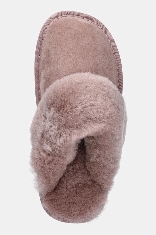 Answear.LAB kapcie zamszowe różowy AW25.2