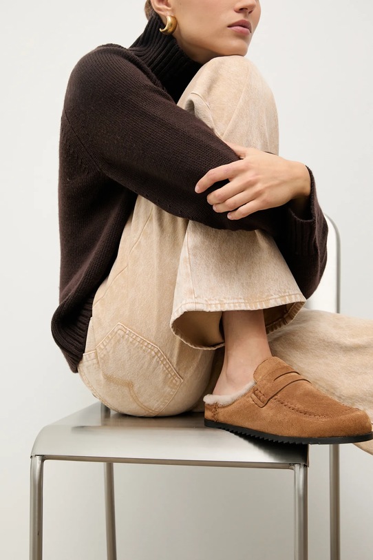 Answear.LAB papuci din piele 25-467