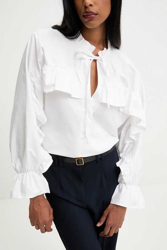 Answear.LAB koszula z elastanem biały 55066