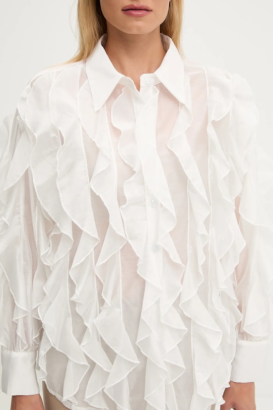 Πουκάμισο Answear.LAB V7508 λευκό