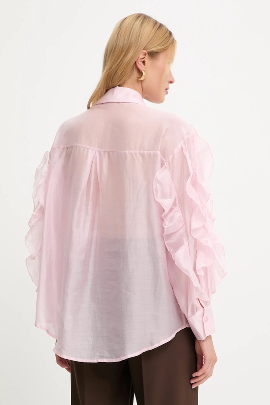 Odzież Answear.LAB koszula V7508 różowy