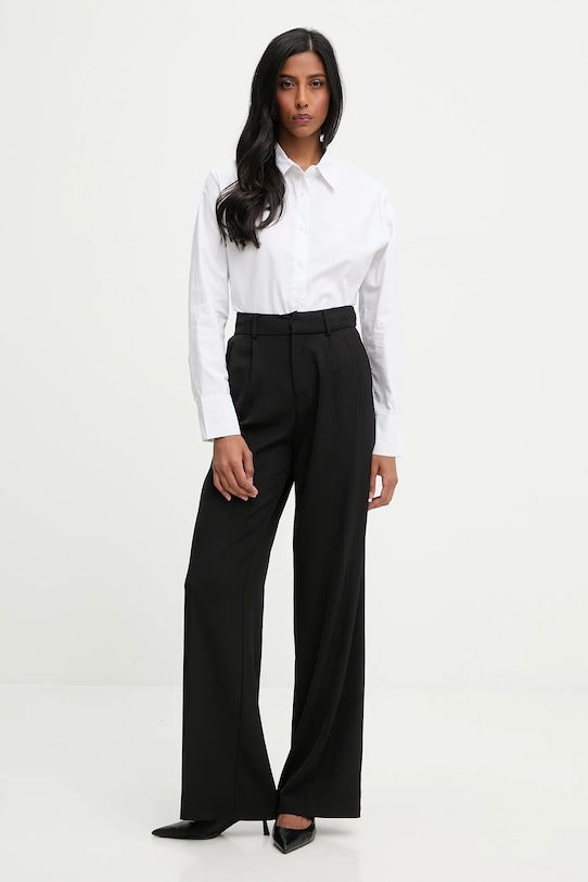 Bavlněná košile Answear.LAB LG1617 bílá WA25