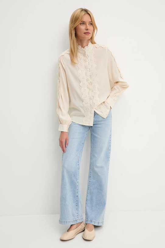 Answear Lab camasa JD92984 bej WA25