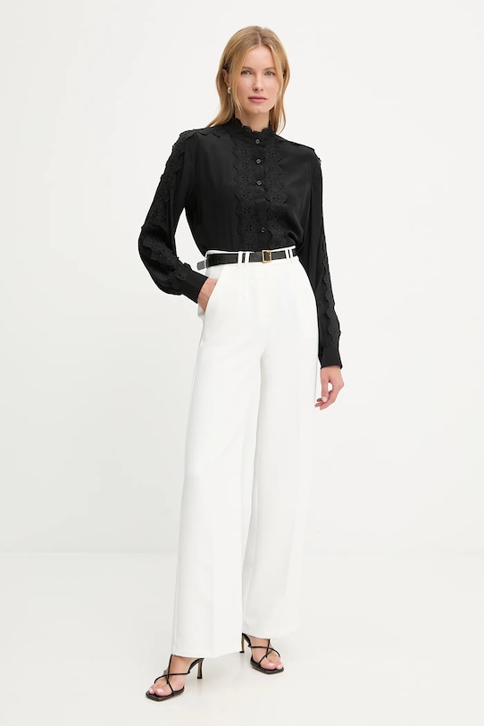 Πουκάμισο Answear.LAB JD92984 μαύρο WA25