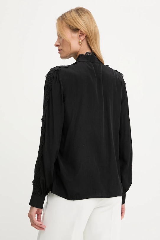 Ρούχα Πουκάμισο Answear.LAB JD92984 μαύρο