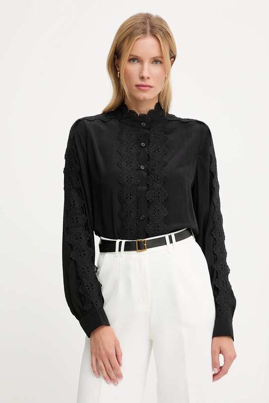 Πουκάμισο Answear.LAB μαύρο JD92984